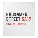 Rhosmaen Street  Bandana