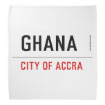 GHANA  Bandana