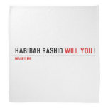 Habibah Rashid  Bandana
