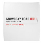 Mowbray Road  Bandana