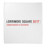 Lorrimore Square  Bandana