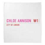 Chloe annison   Bandana