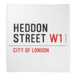 HEDDON STREET  Bandana