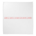 periodictablewriter  Bandana