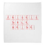 Periodic
 Table
 Writer  Bandana