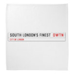 SOUTH LONDON'S FINEST   Bandana