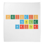 Periodic
 Table
 Writer  Bandana