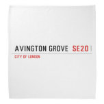 Avington Grove   Bandana