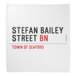 Stefan Bailey Street  Bandana