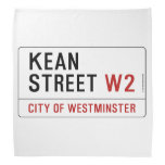 KEAN street  Bandana