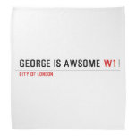 George is awsome  Bandana