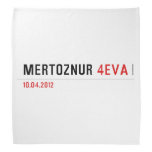 mertöznur  Bandana