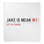 Jake is mean  Bandana