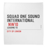 SQUAD ONE SOUND INTERNATIONAL   Bandana