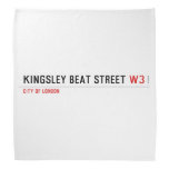 Kingsley Beat Street  Bandana