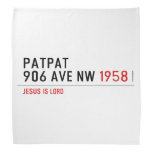 Patpat 906 ave nw  Bandana