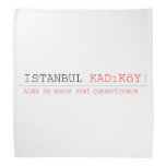 istanbul  Bandana