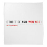 Street of anil  Bandana
