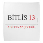 BİTLİS  Bandana