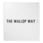 The Wallop Way  Bandana