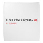 alexie kawehi decosta  Bandana