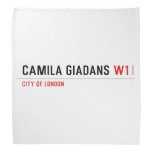 Camila Giadans  Bandana
