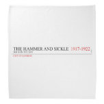 The Hammer And Sickle   Bandana