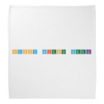Happy science week  Bandana