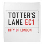 totter's  lane  Bandana