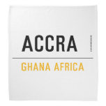 ACCRA  Bandana