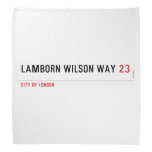 Lamborn Wilson Way  Bandana
