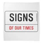 signs  Bandana