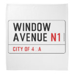 Window Avenue  Bandana