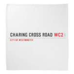 Charing Cross ROAD  Bandana