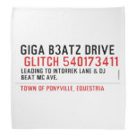 Giga B3atz Drive   Bandana