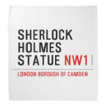 sherlock holmes statue  Bandana