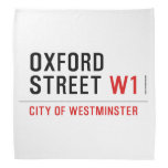oxford street  Bandana