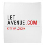 LET  AVENUE  Bandana