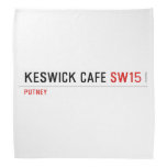 Keswick Cafe  Bandana