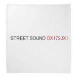STREET Sound  Bandana