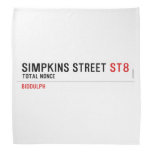 Simpkins Street  Bandana