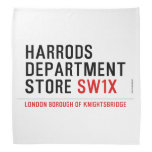 HARRODS DEPARTMENT STORE  Bandana