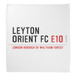 LEYTON ORIENT FC  Bandana