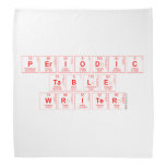 Periodic
 Table
 Writer  Bandana
