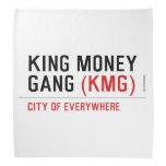 King Money Gang  Bandana