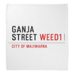 Ganja Street  Bandana