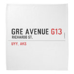 GRE AVENUE  Bandana