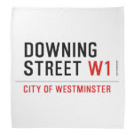downing street  Bandana