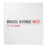 Brazil Avenue  Bandana