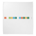 I love Science   Bandana